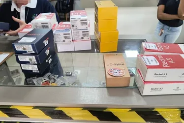 Imagem ilustrativa da imagem Operação da PF apreende mais de R$ 1 milhão em aparelhos eletrônicos no ES