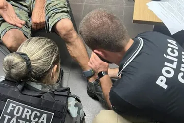 Imagem ilustrativa da imagem Polícia testa o uso de tornozeleira eletrônica para agressor de mulheres