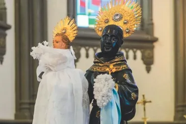 Imagem ilustrativa da imagem Procissão e missas em honra a São Benedito do Rosário