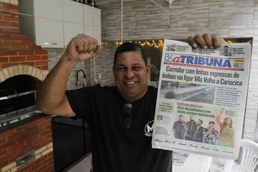Imagem ilustrativa da imagem Serralheiro é o ganhador da TV gigante de A Tribuna