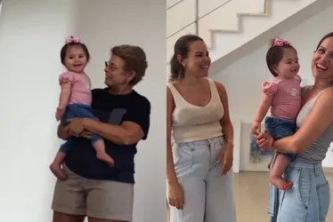 Imagem ilustrativa da imagem VÍDEO | Bebê capixaba viraliza após confundir mãe e tia gêmeas: 'Quem é quem?'