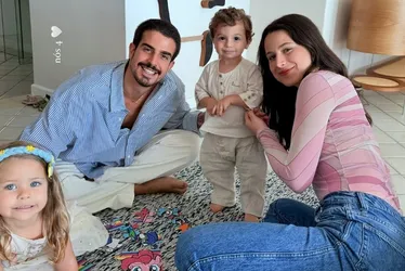 Imagem ilustrativa da imagem VÍDEO | Caçulas de Claudia Raia e Edson Celulari se encontram pela primeira vez
