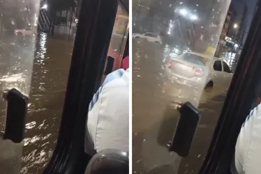 Imagem ilustrativa da imagem Vitória registra quase 100 milímetros de chuva em 24 horas