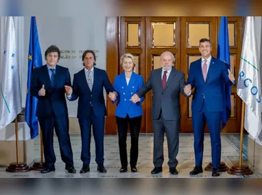 Imagem ilustrativa da imagem Acordo entre Mercosul e União Europeia assinado em dezembro, diz Lula