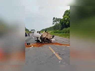 Vítimas do acidente em Guriri, em São Mateus