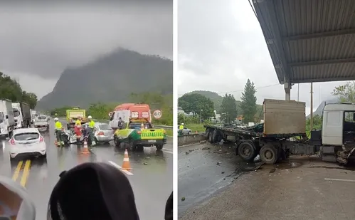 
          Imagem ilustrativa da imagem Acidente na BR-101 deixa uma pessoa morta e outras feridas em Ibiraçu
          