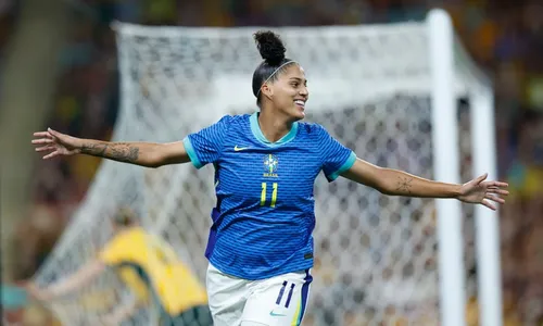 
          Imagem ilustrativa da imagem Amanda Gutierres faz dois e seleção feminina de futebol vence Austrália em amistoso
          