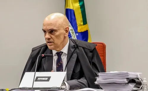 
          Imagem ilustrativa da imagem Moraes diz que Justiça é cega, mas não é tola
          