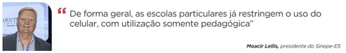 
          Imagem ilustrativa da imagem Celular só vai poder ser usado nas escolas em casos de emergência
          