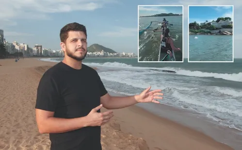 
          Imagem ilustrativa da imagem Golfinhos aparecem e encantam na Guarderia em Vitória
          