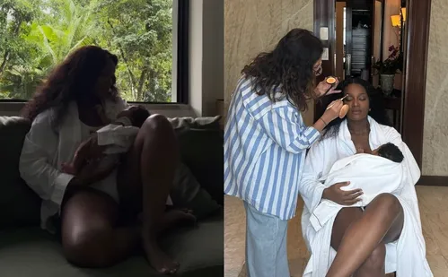 
          Imagem ilustrativa da imagem Iza celebra 2 meses da filha Nala: 'Como posso amar assim?'
          