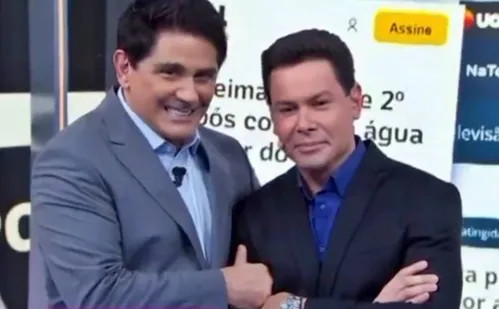 
          Imagem ilustrativa da imagem Marcão do Povo fica emocionado e chora ao se despedir de programa no SBT
          