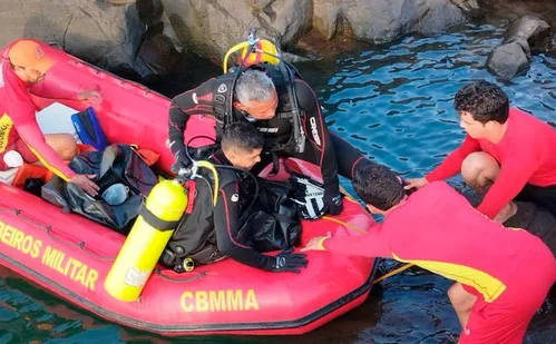 
          Imagem ilustrativa da imagem Mergulho para buscar desaparecidos no Tocantins é retomado; análise de risco da água ainda não saiu
          