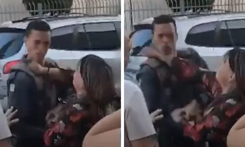 
          Imagem ilustrativa da imagem Mulher dá soco no rosto de policial militar ao ser presa por furto em Vila Velha
          