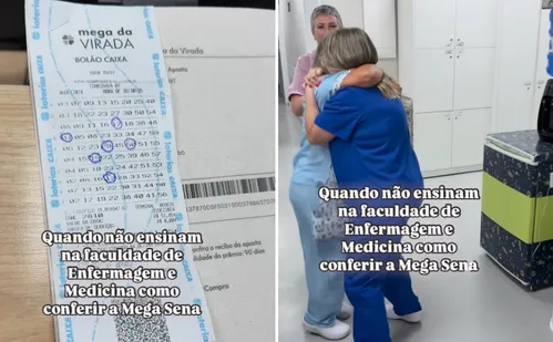 
          Imagem ilustrativa da imagem Mulher festeja "vitória" na Mega da Virada, mas números estavam em jogos diferentes
          