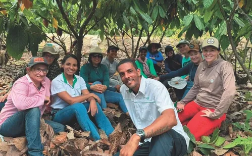 
          Imagem ilustrativa da imagem Mulheres produzem toneladas de cacau no ES
          