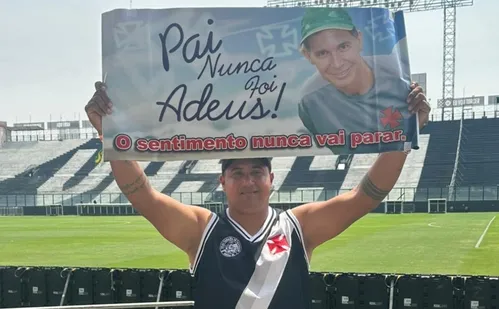 
          Imagem ilustrativa da imagem “O Vasco alivia a saudade do meu pai”, diz torcedor capixaba
          