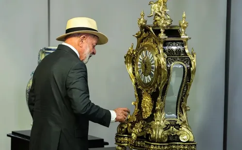 
          Imagem ilustrativa da imagem Obras depredadas no 8 de janeiro voltam ao acervo do Palácio do Planalto
          