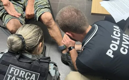 
          Imagem ilustrativa da imagem Polícia testa o uso de tornozeleira eletrônica para agressor de mulheres
          