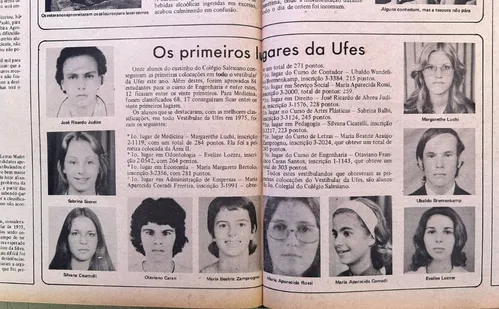 
          Imagem ilustrativa da imagem “Tenho que estudar todos os dias”, diz médica aprovada em 1º lugar na Ufes em 1975
          