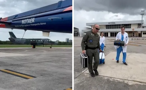 
          Imagem ilustrativa da imagem Transporte de coração doado em MG mobiliza até helicóptero no ES
          