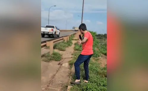
          Imagem ilustrativa da imagem VÍDEO: Vereador gravou vídeo em ponte entre TO e MA pouco antes de desabamento
          
