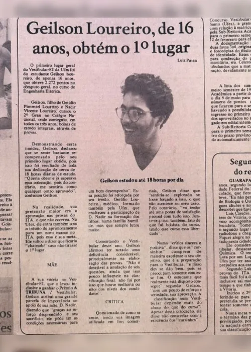 
          Imagem ilustrativa da imagem Por onde andam os  primeiros  lugares dos vestibulares da Ufes?
          