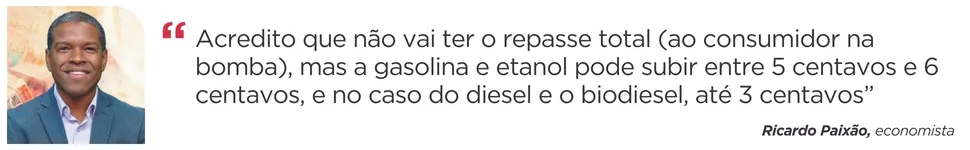 Imagem ilustrativa da imagem Abastecer vai ficar mais caro a partir do dia 1º de fevereiro