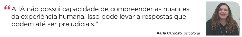 Imagem ilustrativa da imagem Pacientes usam até ChatGPT para fazer terapia. Médicos alertam para os perigos