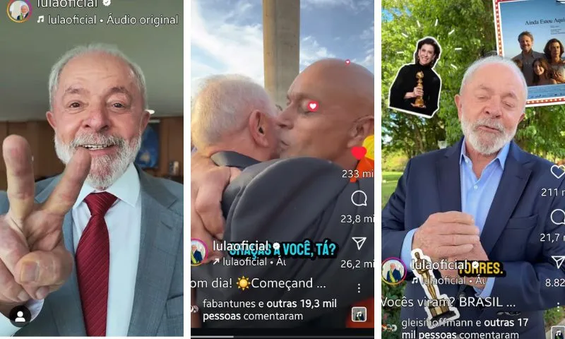 Imagem ilustrativa da imagem Lula e a aposta nas redes sociais: engajamento dobra com novo formato