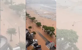 Imagem ilustrativa da imagem Balneário Camboriú decreta estado de emergência por conta das fortes chuvas