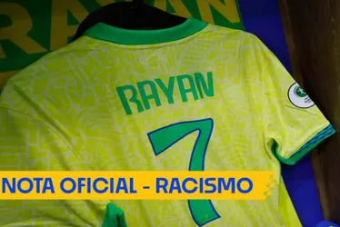 Imagem ilustrativa da imagem CBF denuncia caso de racismo em jogo do Brasil sub-20