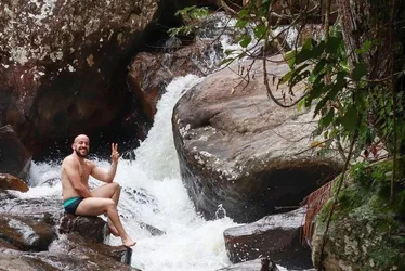 Imagem ilustrativa da imagem Diversão no roteiro das cachoeiras de Norte a Sul do ES