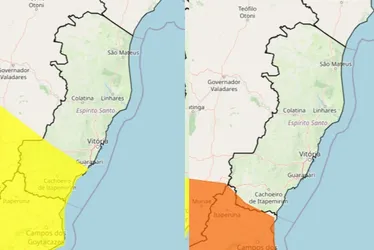Imagem ilustrativa da imagem ES recebe dois novos alertas para chuvas intensas e potenciais. Veja as cidades