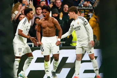 Imagem ilustrativa da imagem Endrick faz de calcanhar, Real Madrid espanta zebra e avança na Copa do Rei