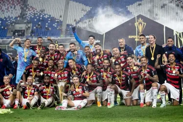 Imagem ilustrativa da imagem Flamengo é o campeão da Supercopa Rei 2025