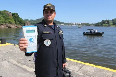 Imagem ilustrativa da imagem Marinha faz blitze do bafômetro no mar