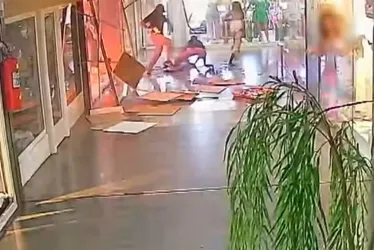 Imagem ilustrativa da imagem Capixaba suspeita de incendiar shopping no Rio de Janeiro é presa na Serra