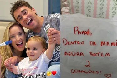 Imagem ilustrativa da imagem Nikolas Ferreira anuncia segundo filho com capixaba Lívia Orletti