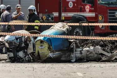 Imagem ilustrativa da imagem Avião que caiu em SP teve 'danos estruturais significativos' em 2013