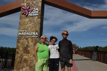 Imagem ilustrativa da imagem Ponte da Madalena vira opção de lazer para famílias em Vila Velha