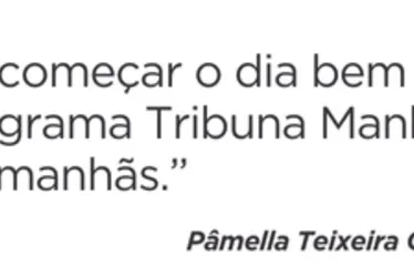 Imagem ilustrativa da imagem Tribuna Manhã: uma companhia para o seu café na TV Tribuna/Band