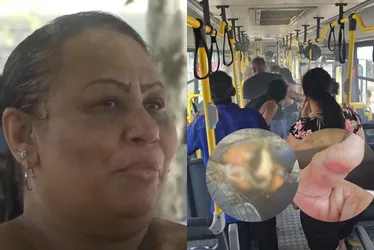 Imagem ilustrativa da imagem VÍDEO | Celular pega fogo dentro de ônibus em Guarapari: "Poderia ter sido pior"