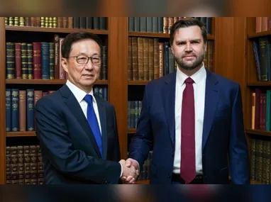 Imagem ilustrativa da imagem EUA: vice-presidente da China se encontra com Vance e Musk antes da posse de Trump