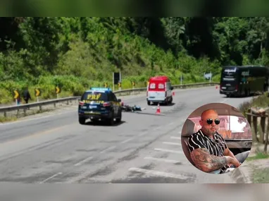 Imagem ilustrativa da imagem Motociclista morre após colidir com ônibus na BR-262 em Marechal Floriano