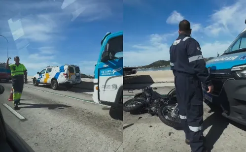 
          Imagem ilustrativa da imagem Acidente entre guincho e motocicleta deixa um morto na Terceira Ponte
          