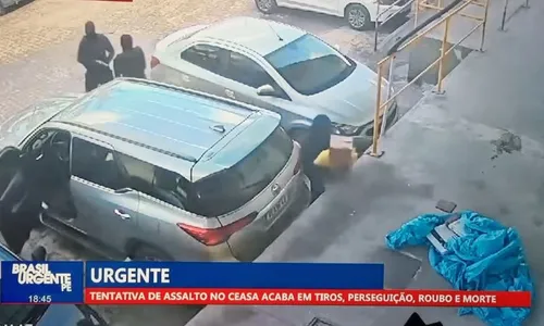 
          Imagem ilustrativa da imagem Assalto de meio milhão no Ceasa termina em tiros, morte e perseguição no Recife
          