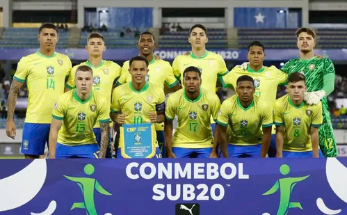 
          Imagem ilustrativa da imagem Brasil arranca empate com a Argentina e adia decisão do Sul-Americano Sub-20
          