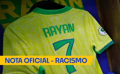 
          Imagem ilustrativa da imagem CBF denuncia caso de racismo em jogo do Brasil sub-20
          