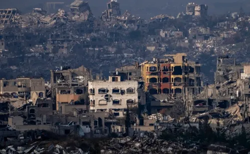 
          Imagem ilustrativa da imagem Cessar-fogo entra em vigor em Gaza após 15 meses de guerra
          